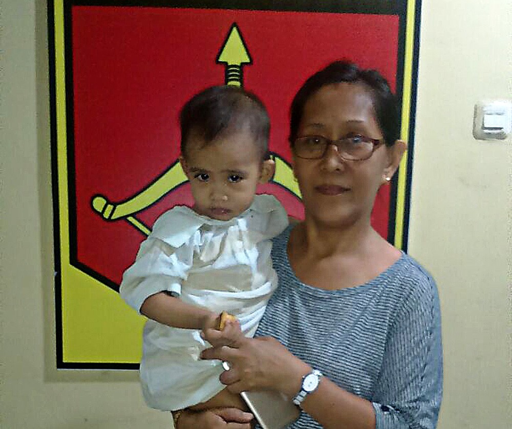 Baby girl kidnapped in Makassar found