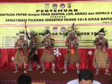 Papuan religious leaders hold interfaith prayer for peaceful elections