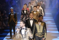Dolce & Gabbana's royal flush wows Milan Fashion Week