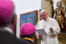 Pope says on side of victims of US 'predator' priests: Vatican 