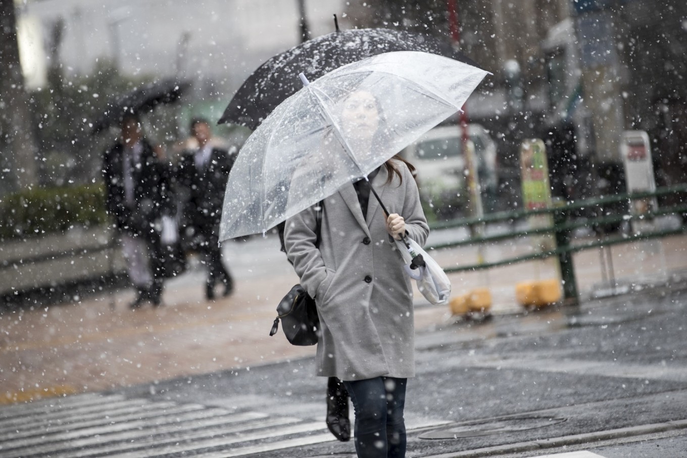 Japan Weather Agency Issues First Heavy Snow Alert In Four Years