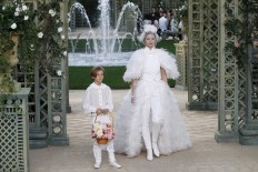 Chanel goes girly with pretty-in-pink walk in the park