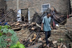Earthquake damages three houses&nbsp;in&nbsp;Sukabumi