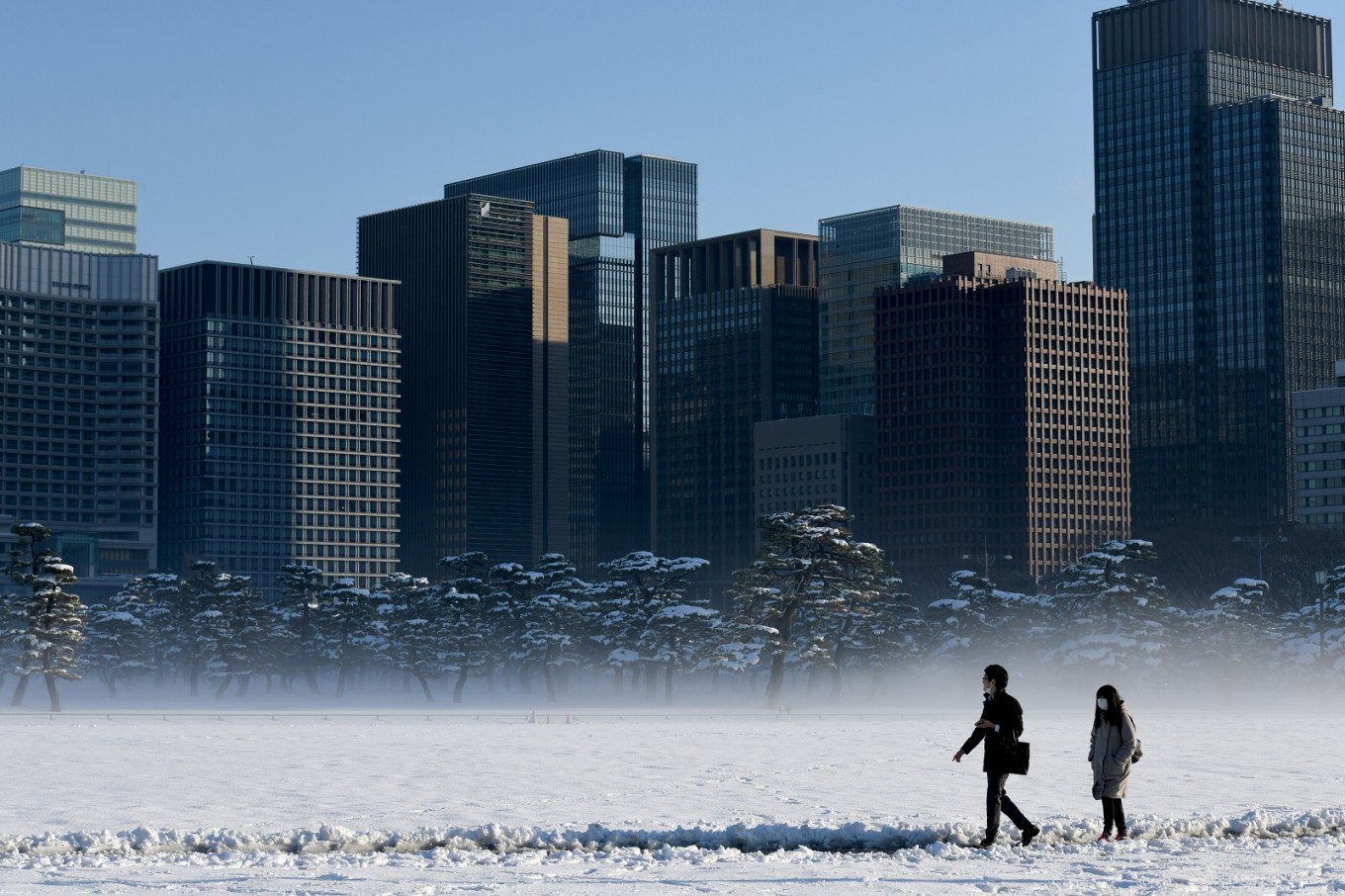 Tokyo records lowest temperature in 48 years, prompting rare