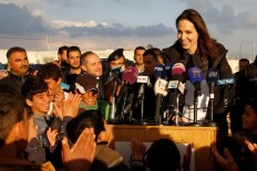 Jolie urges UN Security Council to solve Syria war