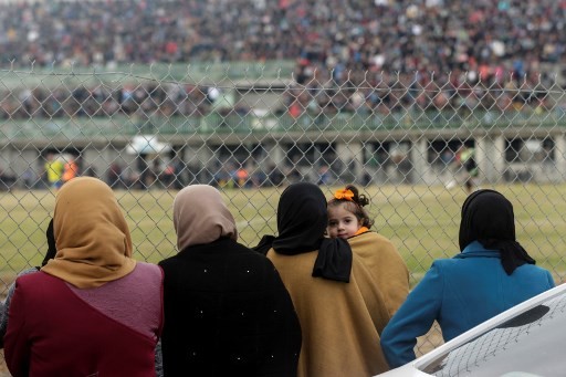Gaza police block women from attending football match