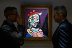 Rare Picasso painting in Hong Kong ahead of historic auction