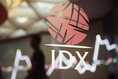 Shares gain ground, but rupiah weakens in morning trade