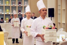 Fairmont Jakarta serves BVLGARI afternoon tea