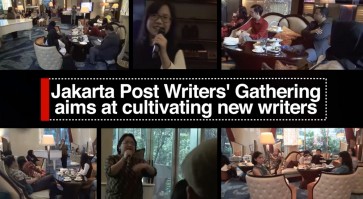 Jakarta Post Writers' Gathering aims at cultivating new writers&nbsp;