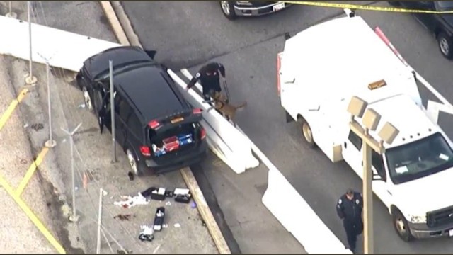Shooting reported outside US top spy headquarters