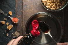 Sweet soy sauce is often used in Indonesian cuisine, either as seasoning or part of dipping sauce. 