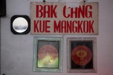 Bak Cang Kue Mangkok is the brand behind the kue keranjang (seasonal cake) home industry in Petukangan, Yogyakarta. JP/Boy T. Harjanto