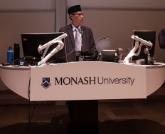 Muhammadiyah advises 'calm' in response to flag-burning incident