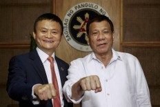 Duterte seeks Jack Ma's help on governance, business technology