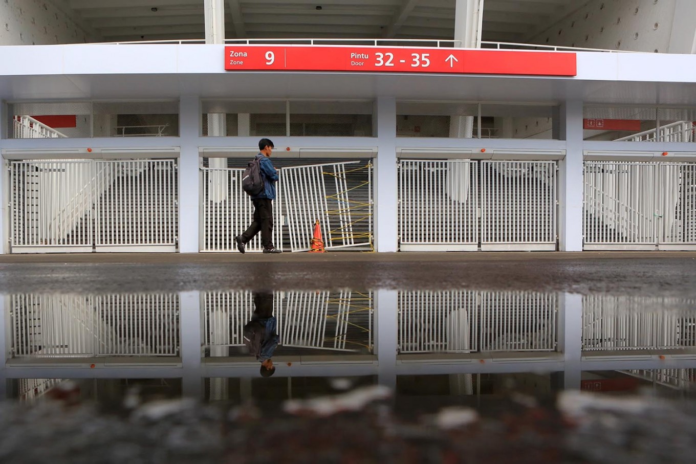 GBK stadium jogging track closed to public ahead of Asiad City