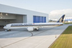 Singapore Airlines' new Boeing 787-10 to fly Singapore-Bali route
