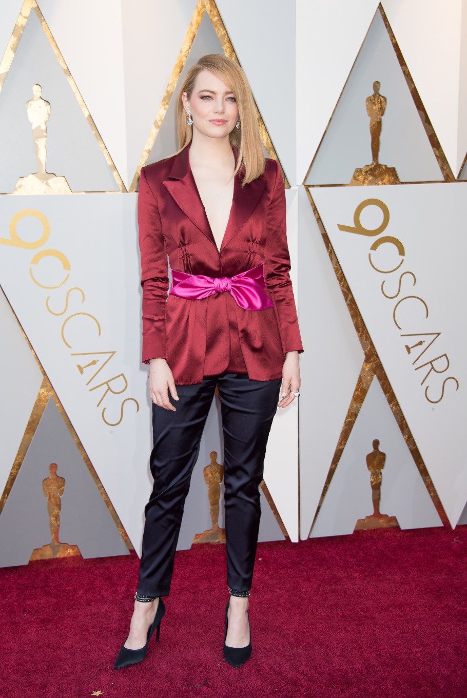 Oscars red carpet: white-hot, red-hot and bronze (medalists ...