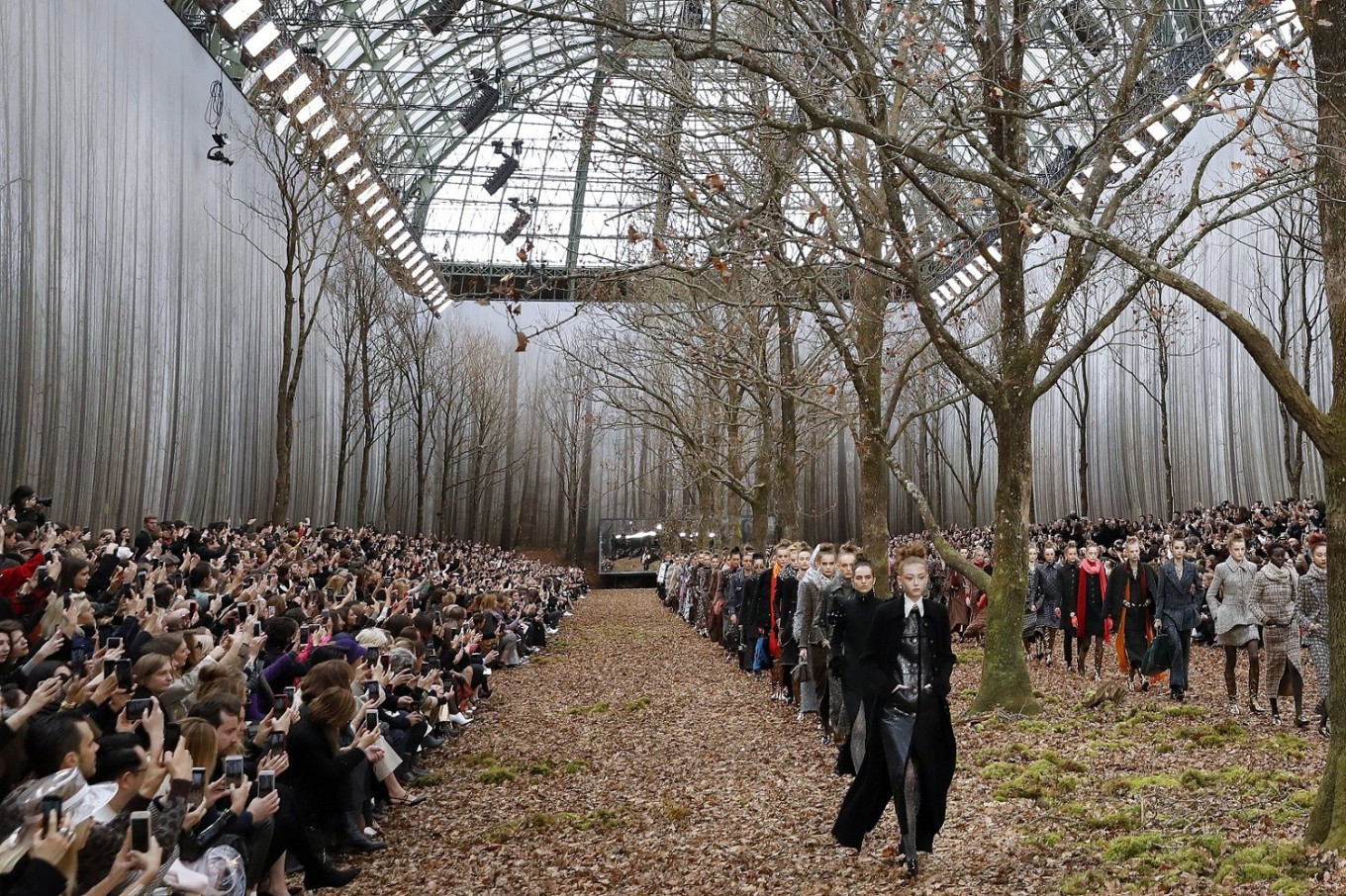 Chanel attacked for felling trees for Paris fashion show - Lifestyle - The  Jakarta Post