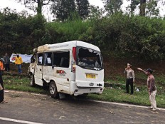 Sixteen injured in traffic accident in West Java