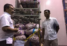 Five tons of garlic imported for seed sold at market for consumption