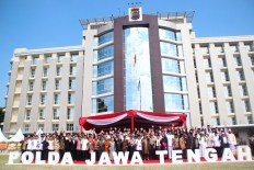 Driveby shooting at Brimob's Purwokerto HQ injures one policeman