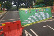 Jl. Raya Ragunan closed through Sunday for festival