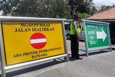 AP I slammed over road closure for Yogyakarta airport