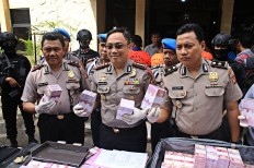 Bogor Police reveal Rp 6b counterfeit money case 
