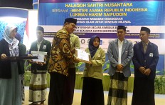 Santri plays key role in maintaining RI unity: Minister 