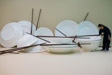 Performance art comes clean at Hong Kong's Art Basel