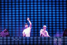 Just another night with The Chainsmokers