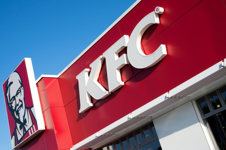 A fast-food chain KFC restaurant in Malaysia.