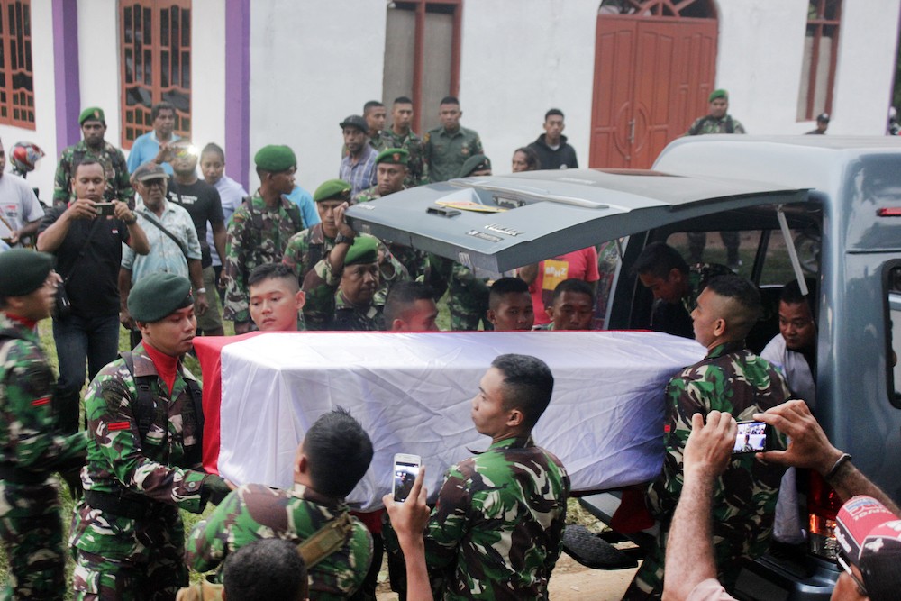 Over 1 000 Civilian Lives At Risk Papua Liberation Army