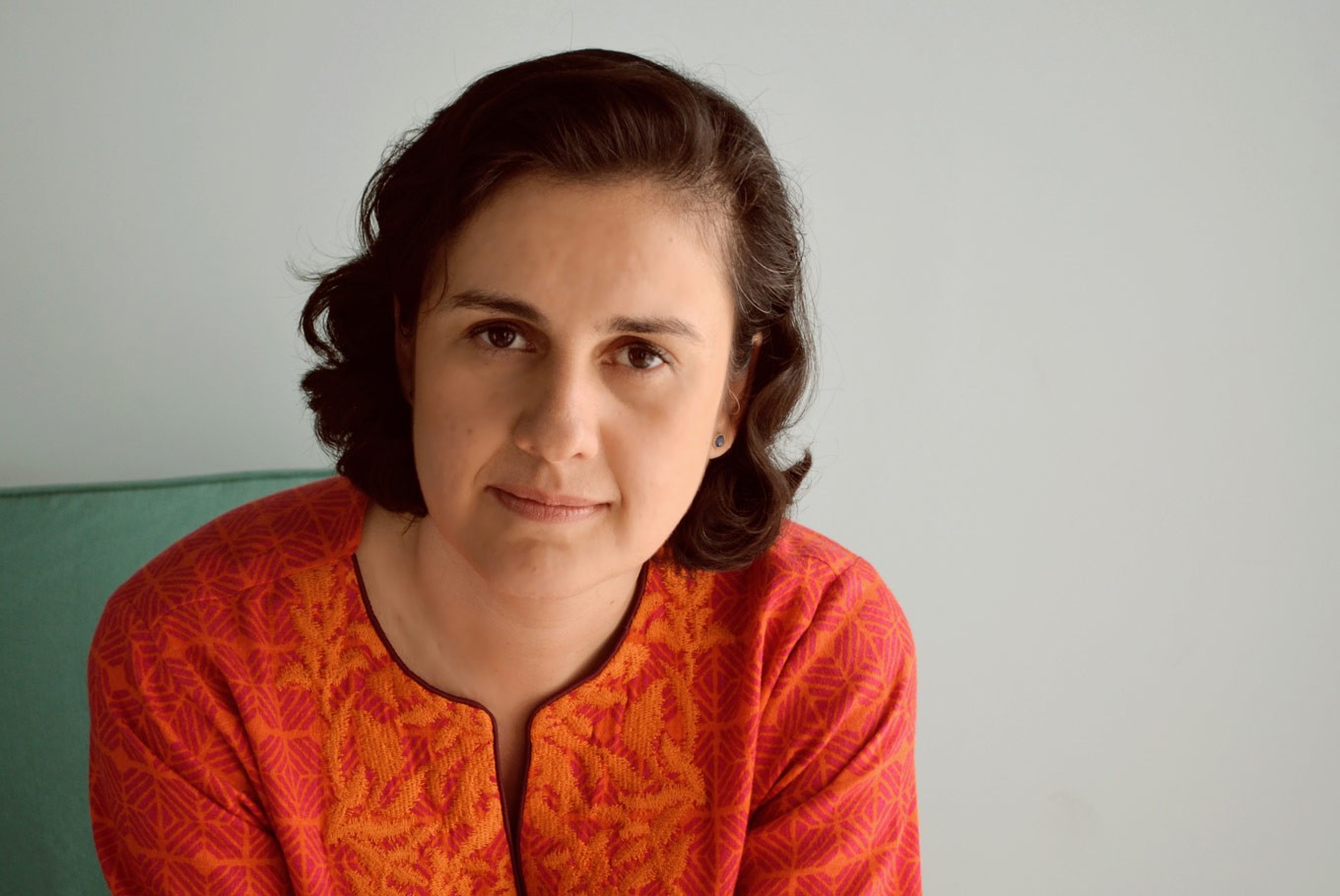 British Pakistani author Kamila Shamsie. 