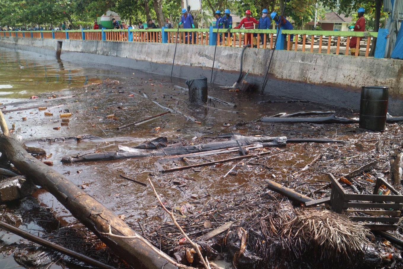Police question 22 witnesses in relation to Balikpapan oil spill