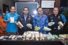 Drugs smuggling through Indonesia-Malaysia border in Kalimantan thwarted