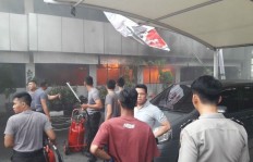 Fire at Jakarta Police HQ allegedly caused by electrical short circuit