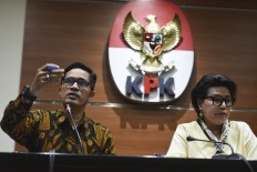 KPK arrests Bekasi officials, businesspeople