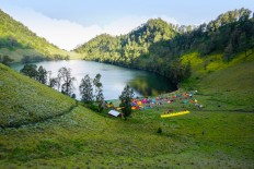 New rules for camping at Ranu Kumbolo