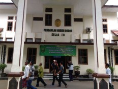 Bogor introduces e-court