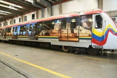 Indonesian destinations, culture adorn Venezuela subway cars