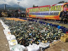 Police call for large-scale bootleg liquor operations, raids