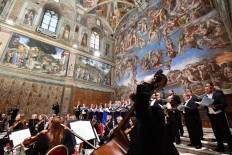 Vatican's Sistine Chapel hosts first live online concert