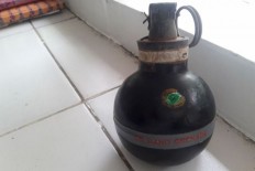 Grenade found on South Jakarta river