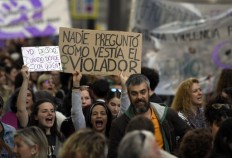 Fresh protest in Madrid against gang rape acquittal