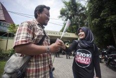 PKS politician leads anti-Jokowi declaration in Jakarta