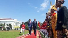 Jokowi, Chinese PM commence Bogor Palace talks