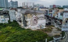 Medan street art becomes iconic tribute to Tapanuli orangutans