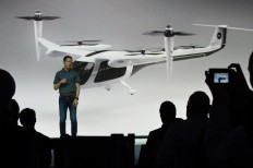 Uber shows off its vision for future 'flying taxi'